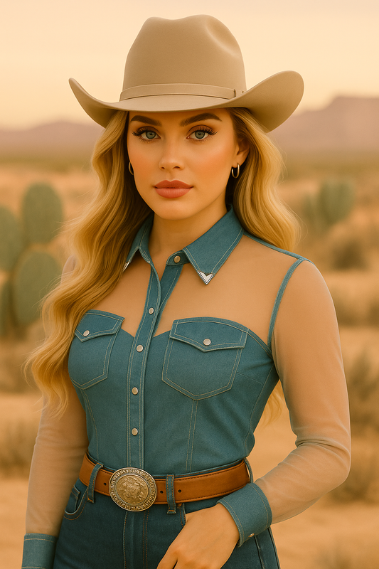 Sweet Caroline- In Denim with pockets